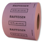 Münzautomatenrolle, CHF -.20 mit Logo Raiffeisen